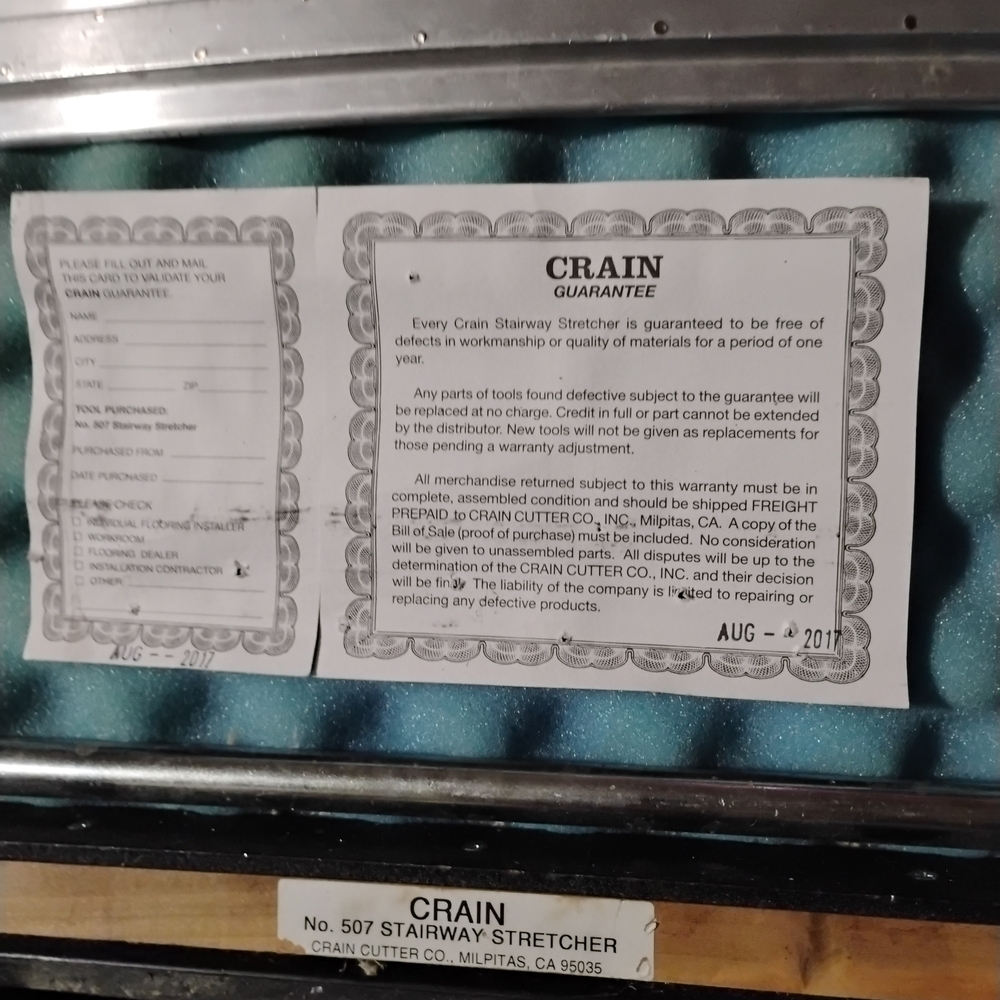 Crain Stairway Stretcher